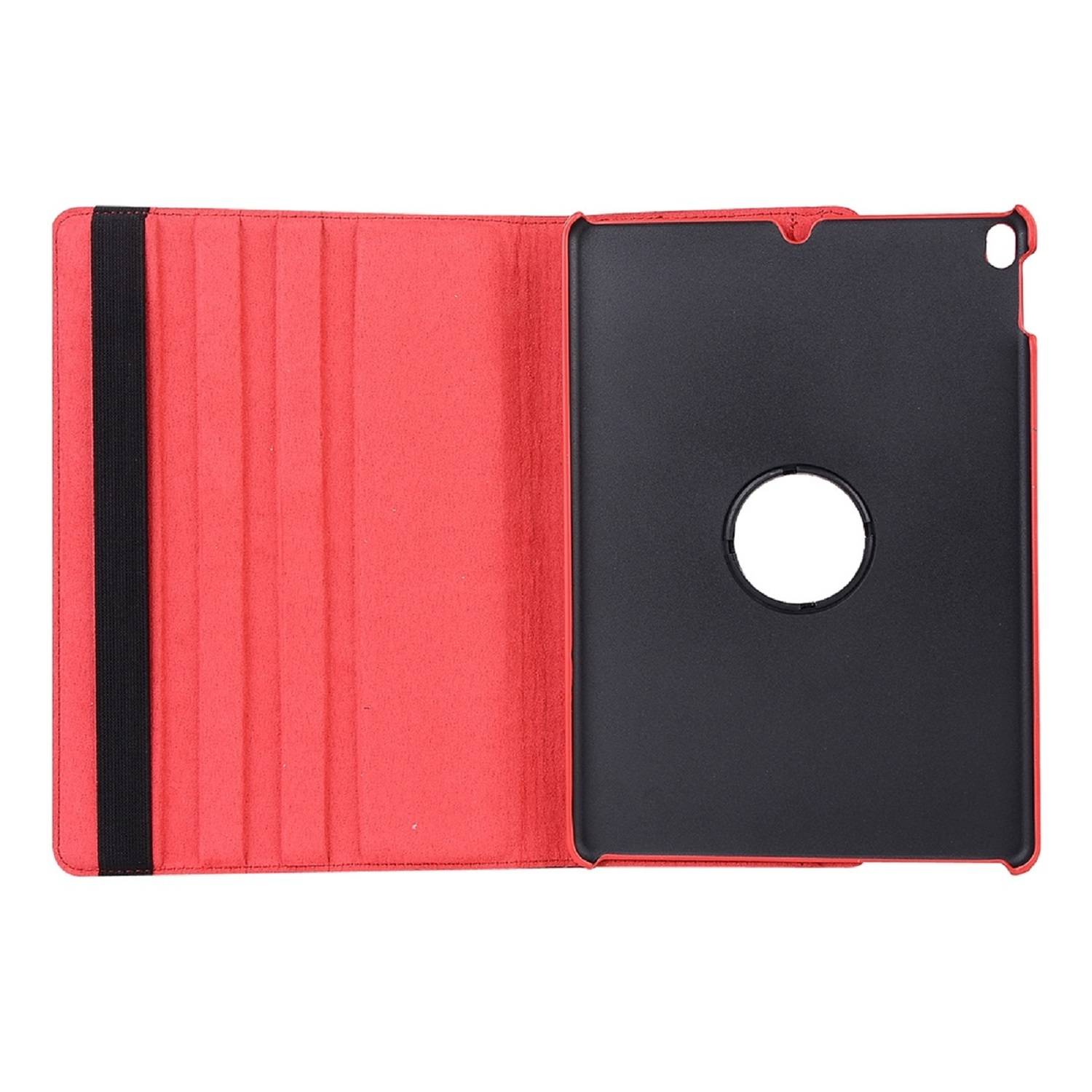 Schutzhülle für iPad Air 10.9 2020 2021 2022 Tablet Hülle Schutz Tasche Case Cover Rot 360 Grad drehbar Rotation Bumper
