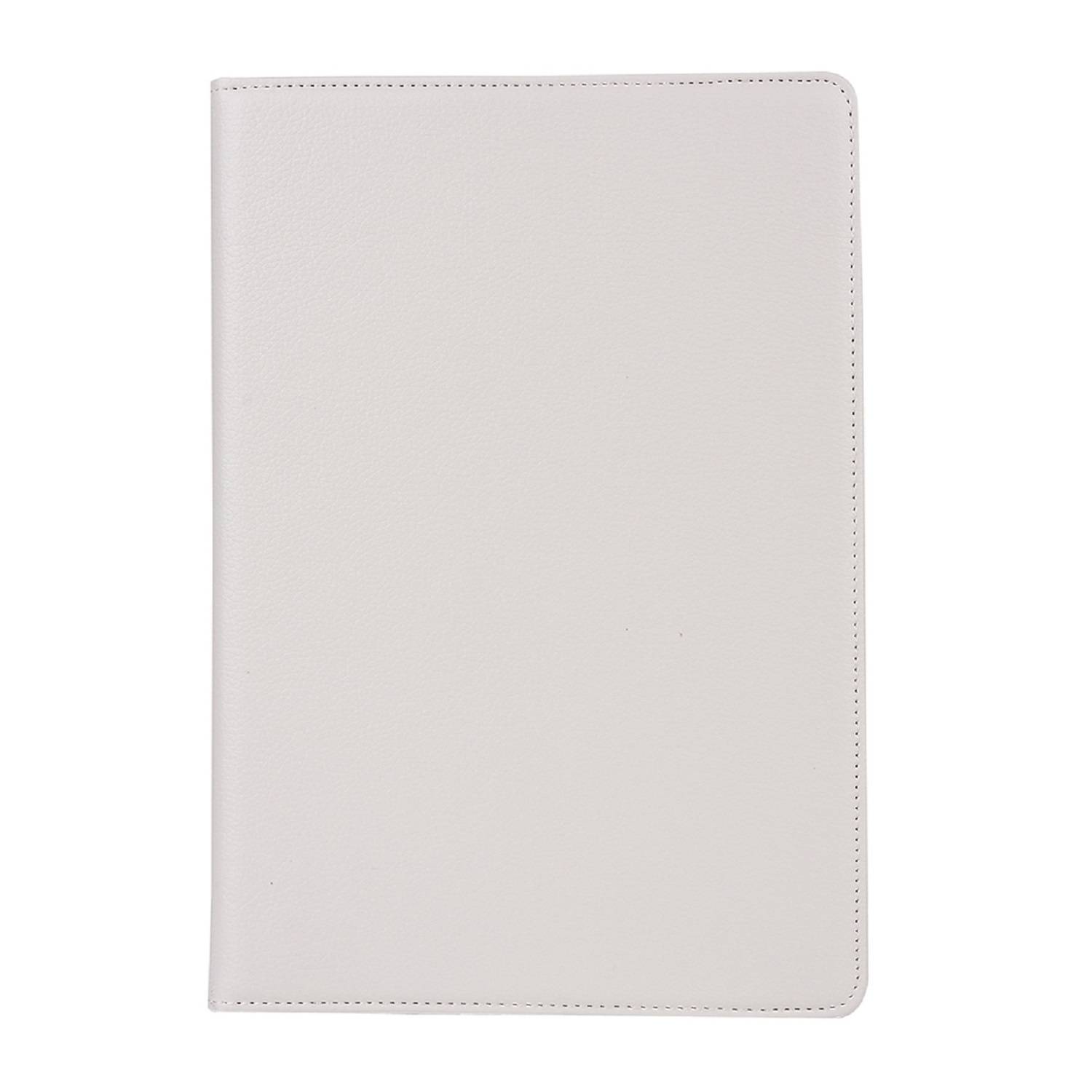 1x Schutzhülle für iPad Pro 12.9 (2018-2019-2020-2021) Tablet Hülle Schutz Tasche Case Cover Weiß 360 Grad drehbar Rotation Bumper
