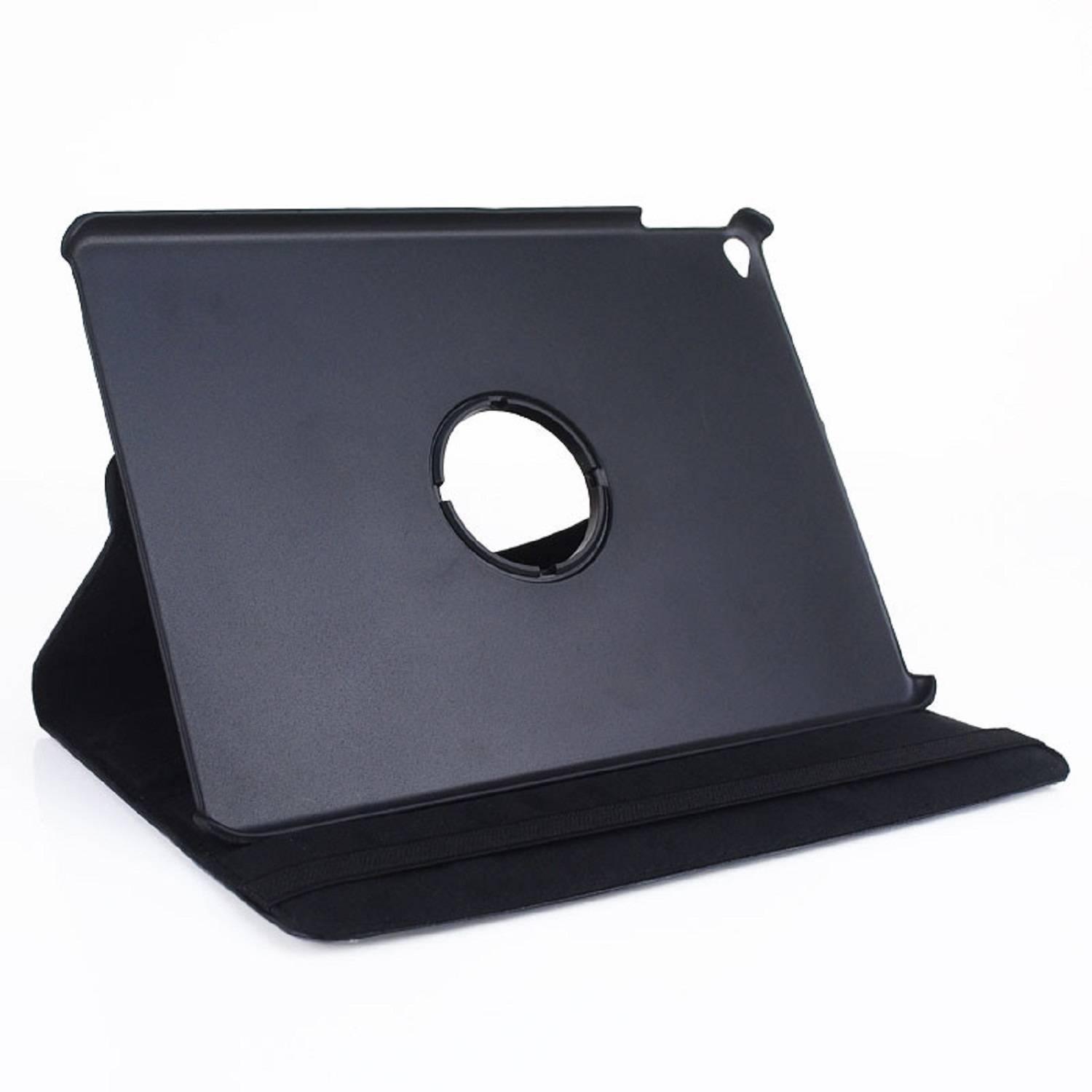 Schutzhülle für iPad 10.2 8 Gen. Tablet Hülle Schutz Tasche Case Cover Schwarz 360 Grad drehbar Rotation Bumper