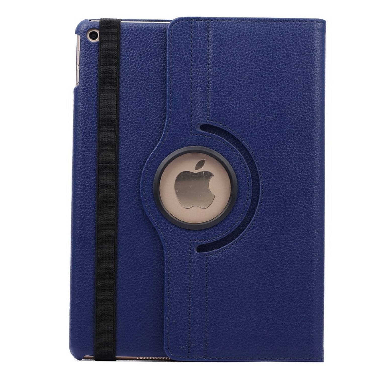 Schutzhülle für iPad 10.2 8 Gen. Tablet Hülle Schutz Tasche Case Cover Blau 360 Grad drehbar Rotation Bumper