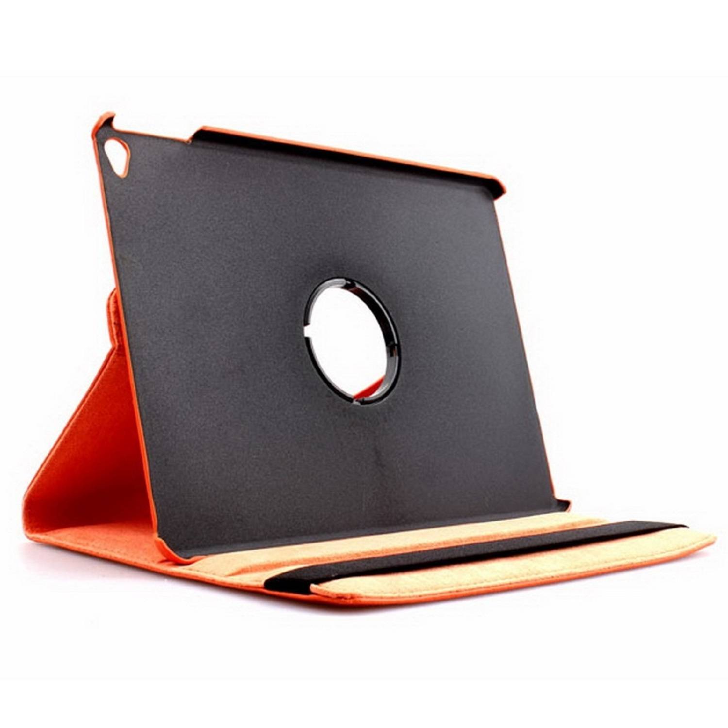 Schutzhülle für iPad Air Tablet Hülle Schutz Tasche Case Cover Orange 360 Grad drehbar Rotation Bumper