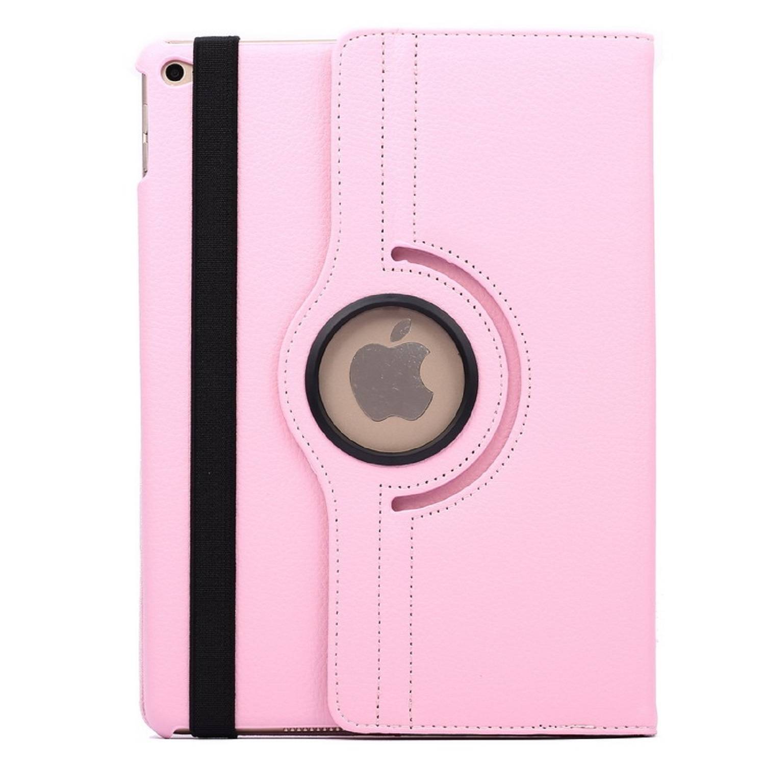 Schutzhülle für iPad 10.2 8 Gen. Tablet Hülle Schutz Tasche Case Cover Pink 360 Grad drehbar Rotation Bumper