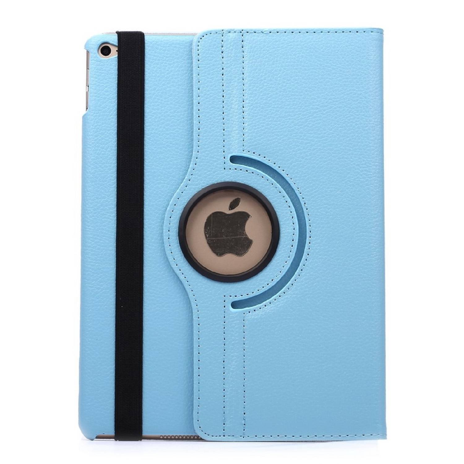 Schutzhülle für iPad Air 2 9.7 Tablet Hülle Schutz Tasche Case Cover Türkis 360 Grad drehbar Rotation Bumper
