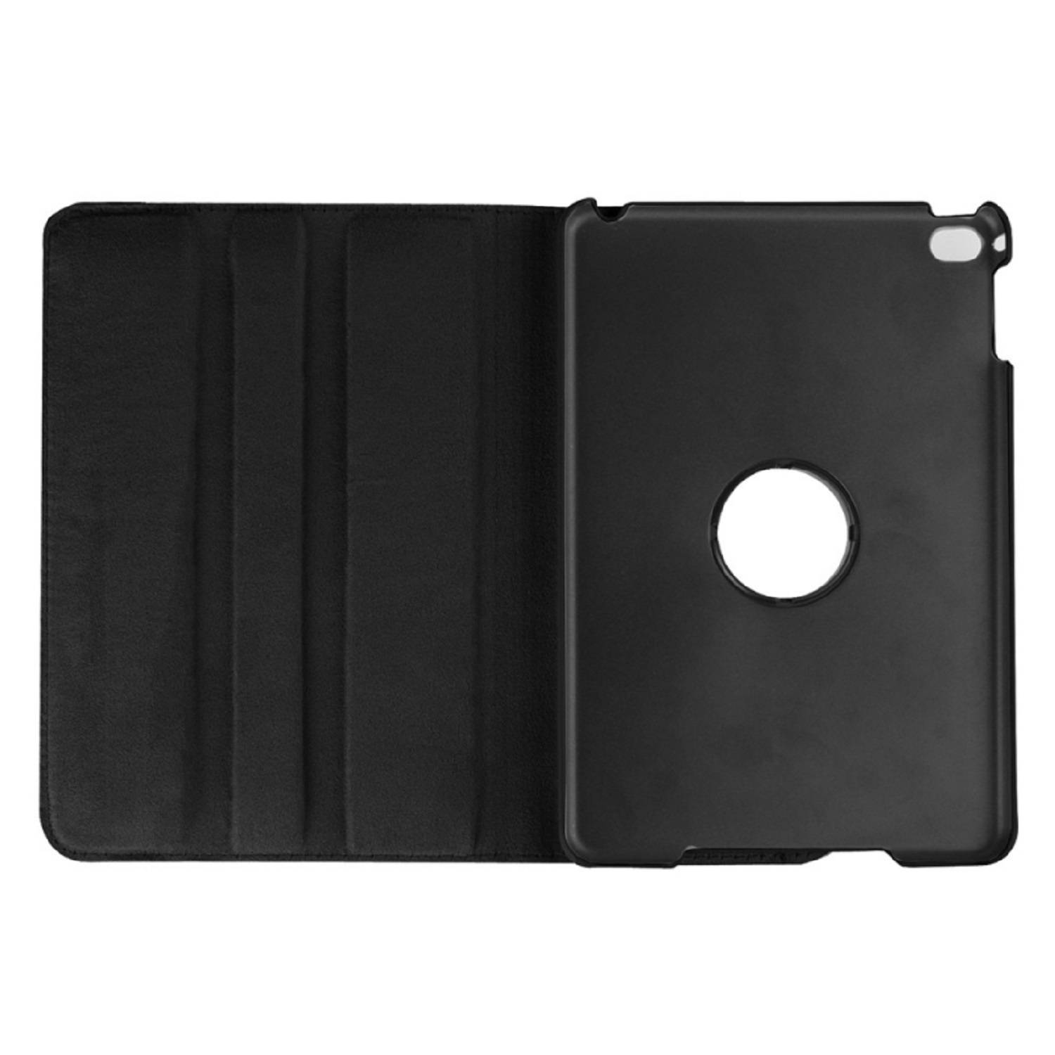 Schutzhülle für iPad Mini 4/5 Tablet Hülle Schutz Tasche Case Cover Schwarz 360 Grad drehbar Rotation Bumper