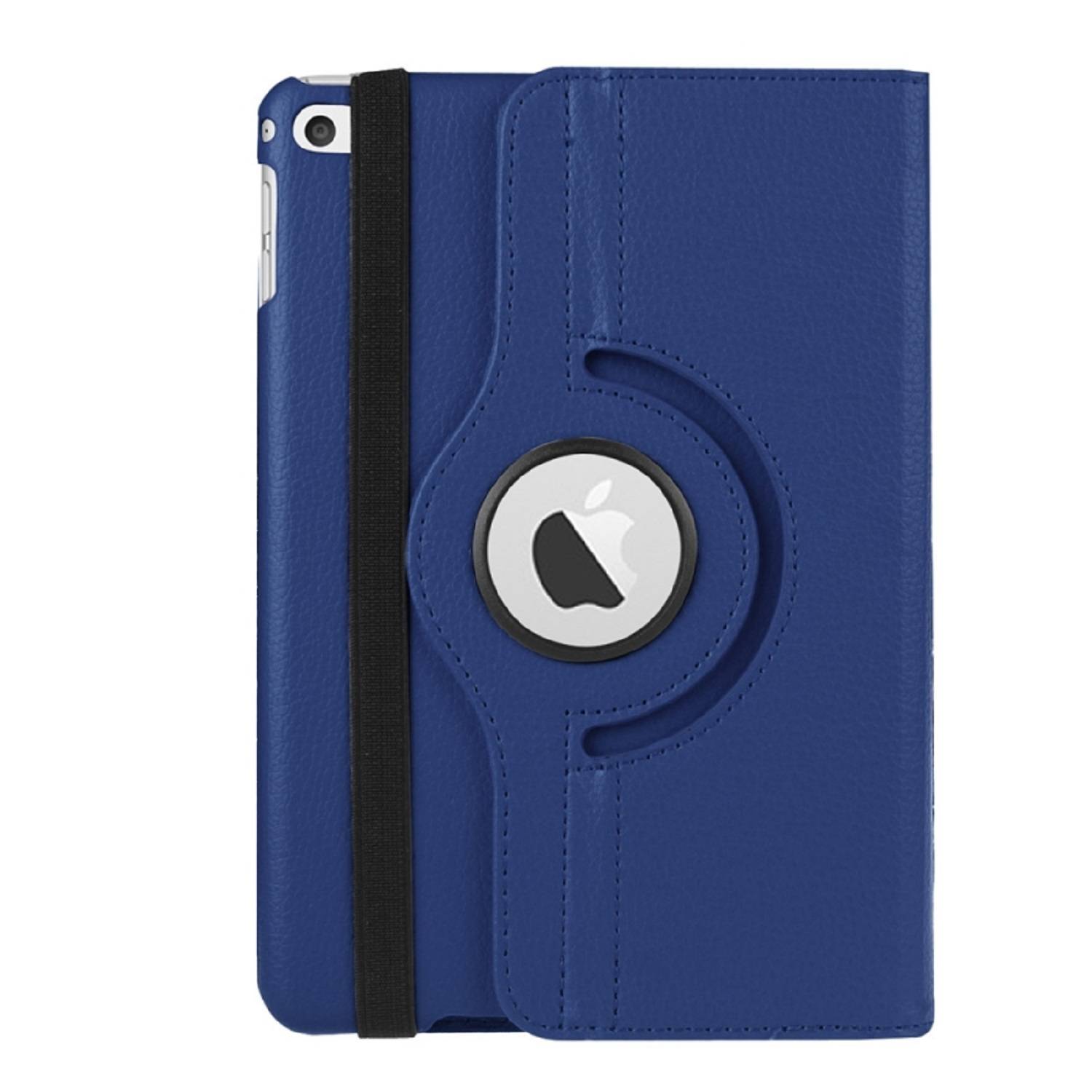 Schutzhülle für iPad Mini 4/5 Tablet Hülle Schutz Tasche Case Cover Blau 360 Grad drehbar Rotation Bumper