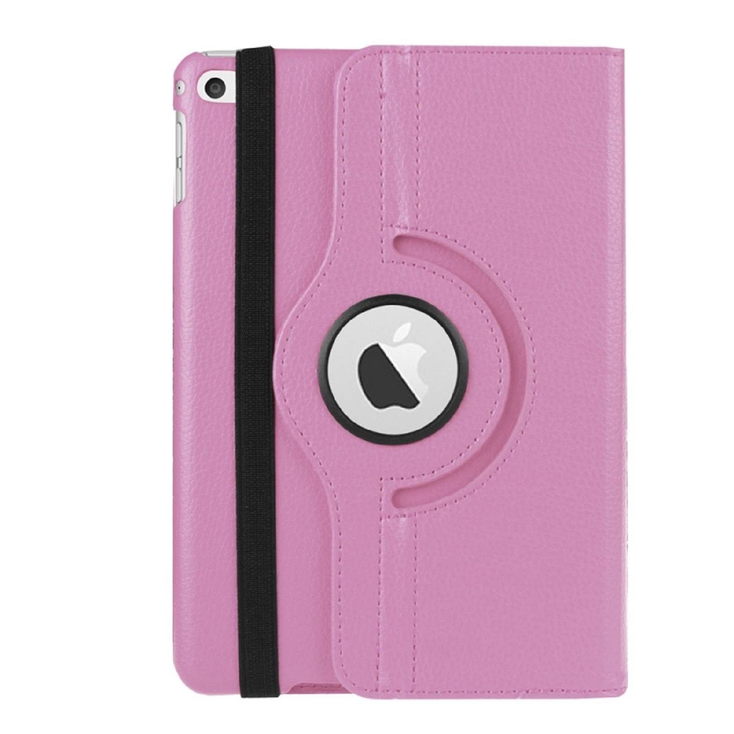 Schutzhülle für iPad Mini 4/5 Tablet Hülle Schutz Tasche Case Cover Pink 360 Grad drehbar Rotation Bumper