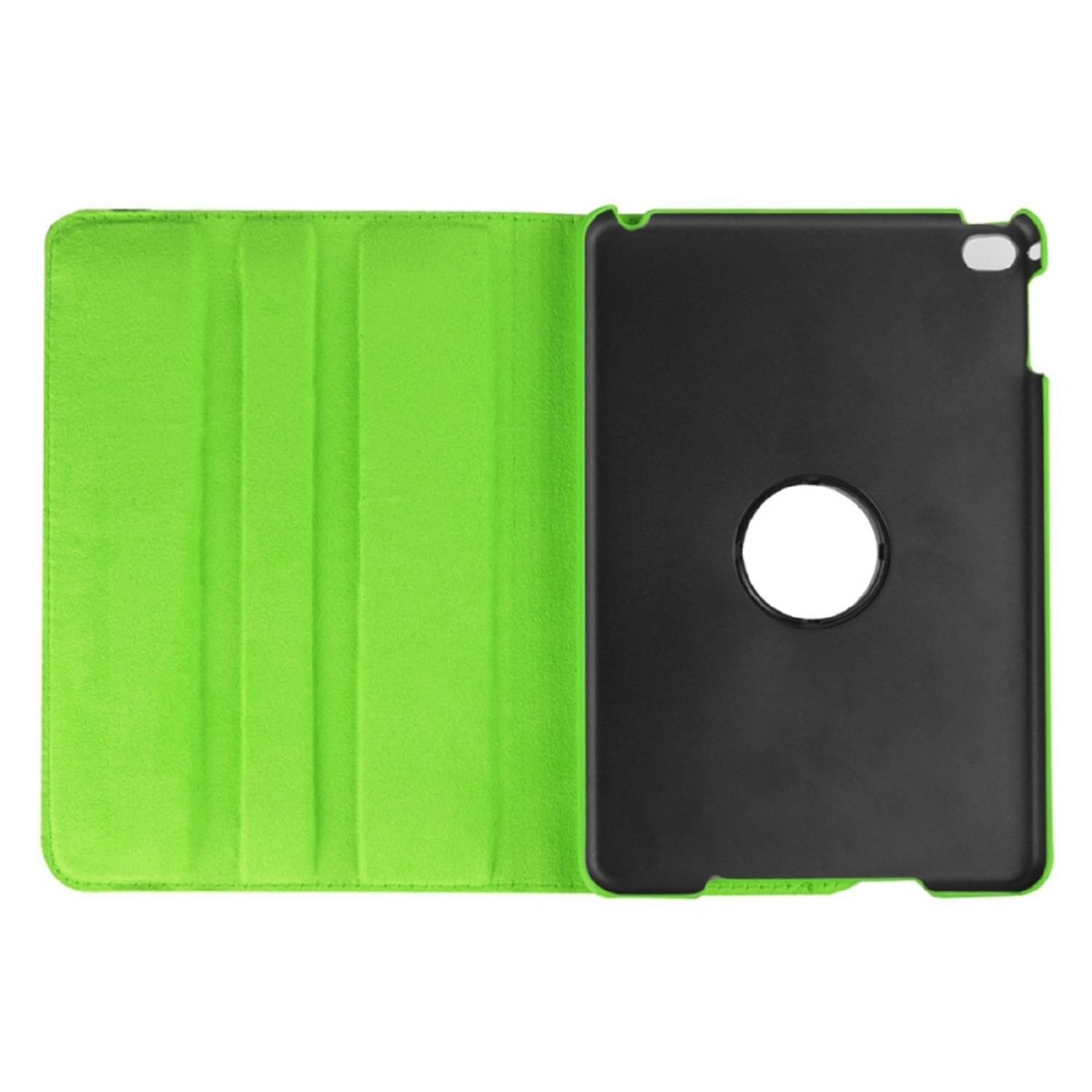 Schutzhülle für iPad Mini 4/5 Tablet Hülle Schutz Tasche Case Cover Grün 360 Grad drehbar Rotation Bumper