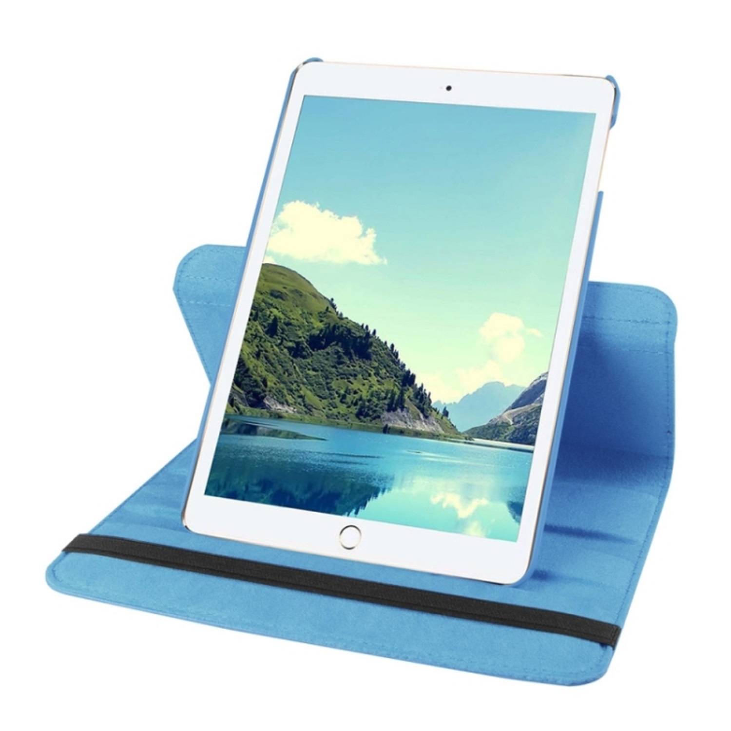 Schutzhülle für iPad Mini 4/5 Tablet Hülle Schutz Tasche Case Cover Türkis 360 Grad drehbar Rotation Bumper