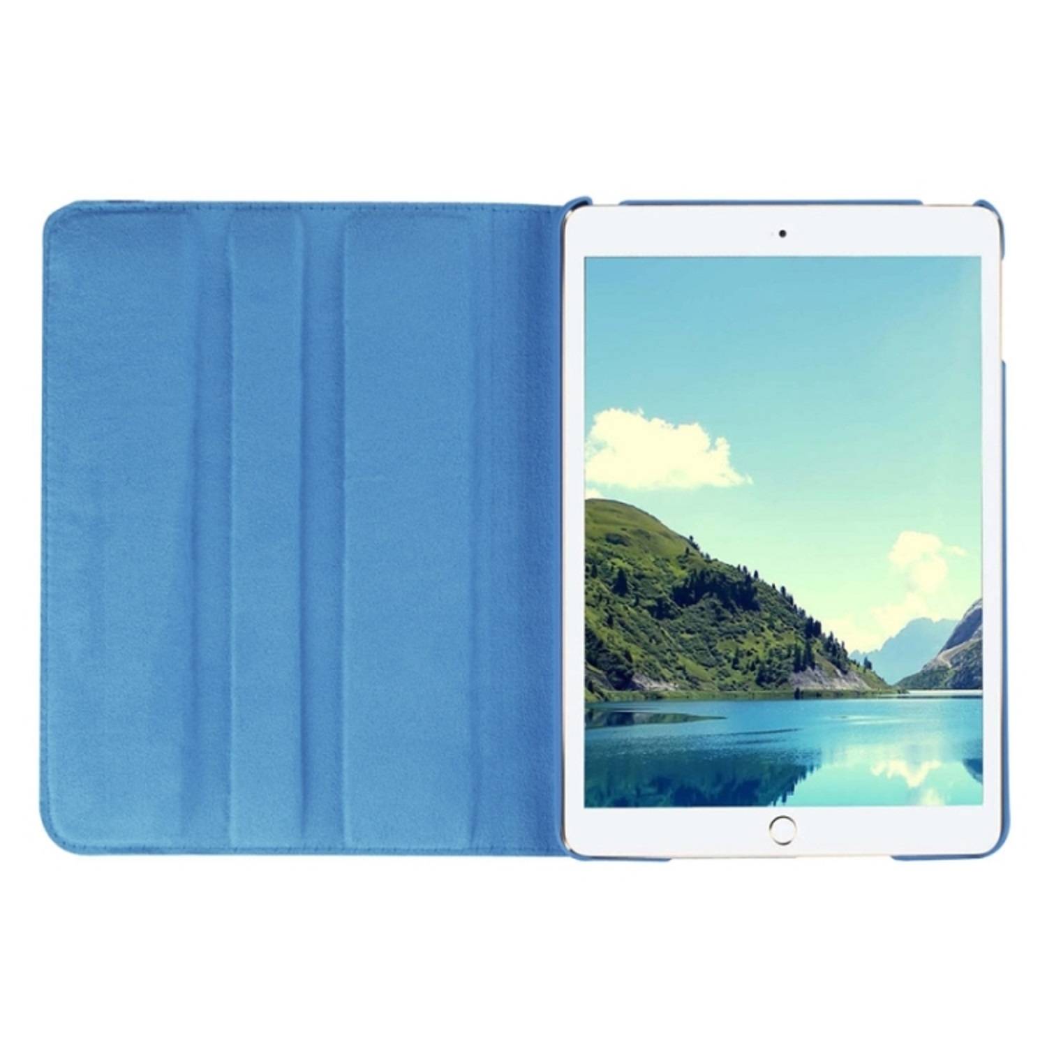 Schutzhülle für iPad Mini 4/5 Tablet Hülle Schutz Tasche Case Cover Türkis 360 Grad drehbar Rotation Bumper