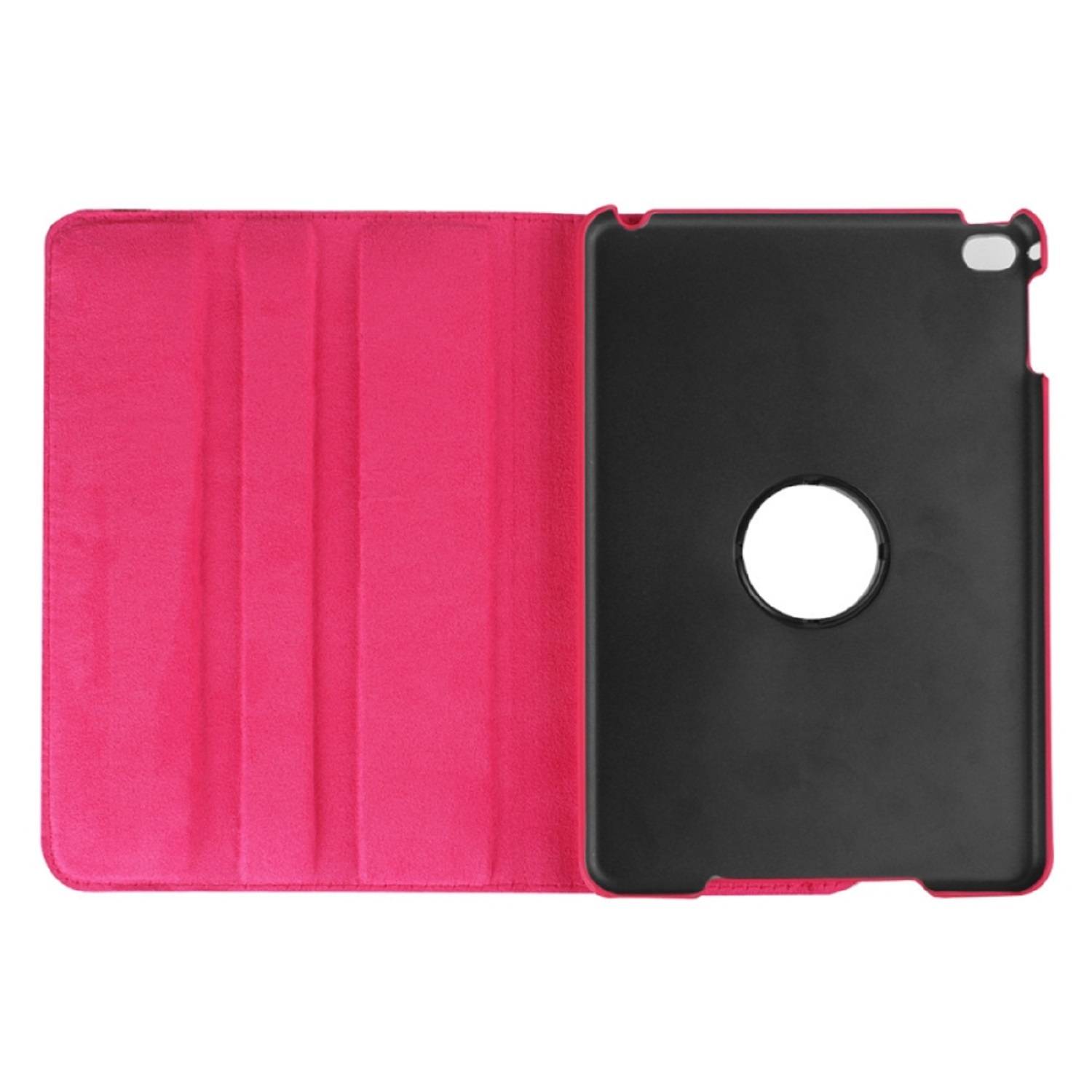 Schutzhülle für iPad Mini 4/5 Tablet Hülle Schutz Tasche Case Cover Rose 360 Grad drehbar Rotation Bumper