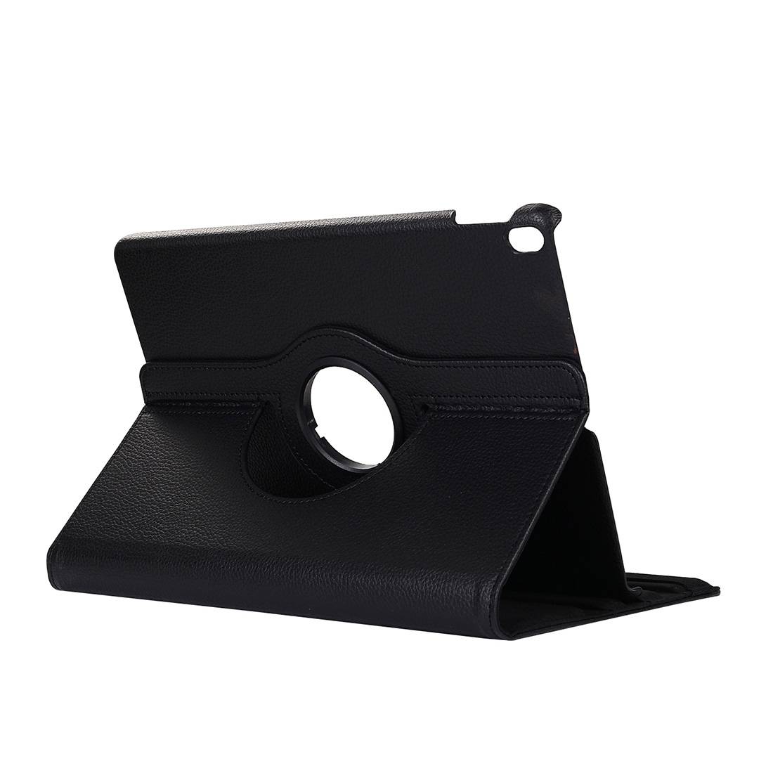 Schutzhülle für iPad Pro 10.5 Tablet Hülle Schutz Tasche Case Cover Schwarz 360 Grad drehbar Rotation Bumper