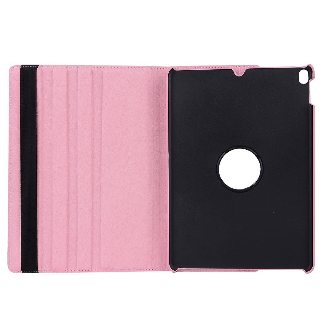Schutzhülle für iPad Pro 10.5 Tablet Hülle Schutz Tasche Case Cover Pink 360 Grad drehbar Rotation Bumper