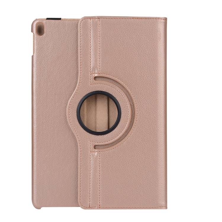 Schutzhülle für iPad Pro 10.5 Tablet Hülle Schutz Tasche Case Cover Gold 360 Grad drehbar Rotation Bumper