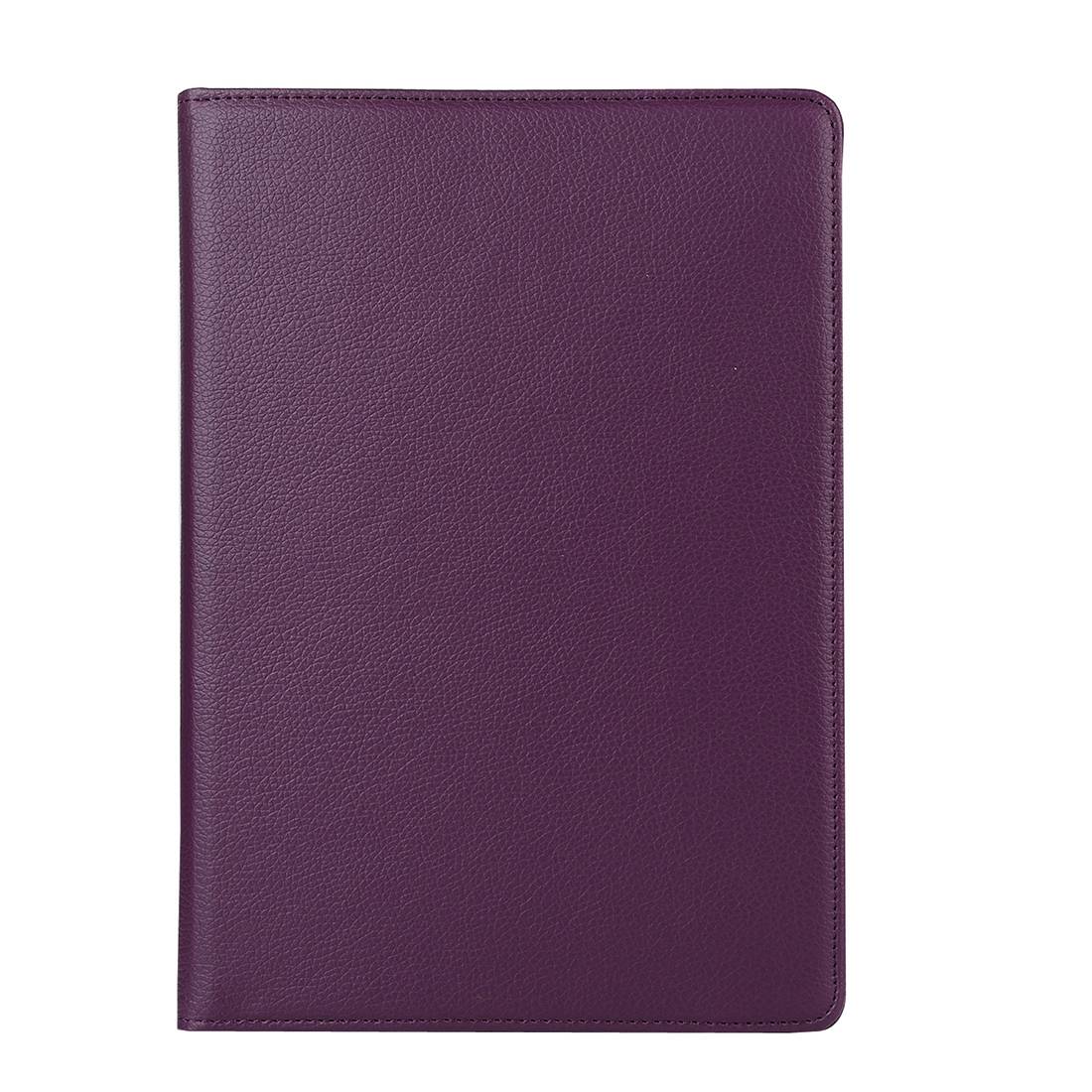 Schutzhülle für iPad Pro 10.5 Tablet Hülle Schutz Tasche Case Cover Lila 360 Grad drehbar Rotation Bumper
