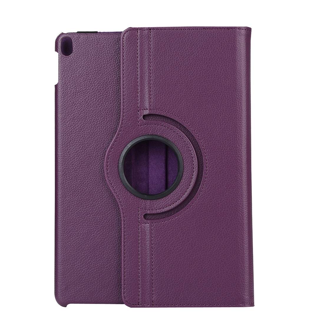 Schutzhülle für iPad Pro 10.5 Tablet Hülle Schutz Tasche Case Cover Lila 360 Grad drehbar Rotation Bumper