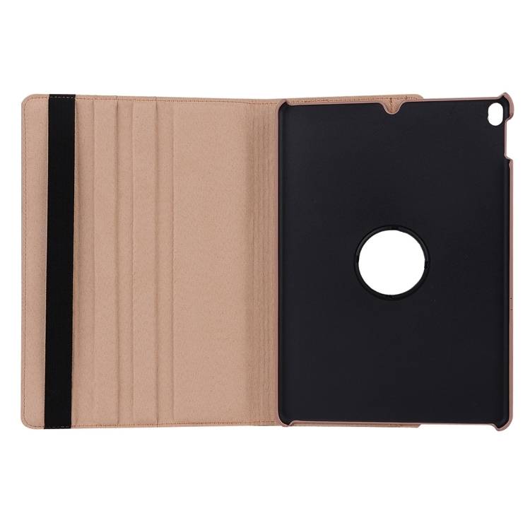 Schutzhülle für iPad Pro 10.5 Tablet Hülle Schutz Tasche Case Cover Rose Gold 360 Grad drehbar Rotation Bumper