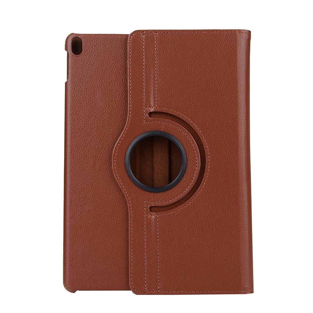 Schutzhülle für iPad Pro 10.5 Tablet Hülle Schutz Tasche Case Cover Braun 360 Grad drehbar Rotation Bumper