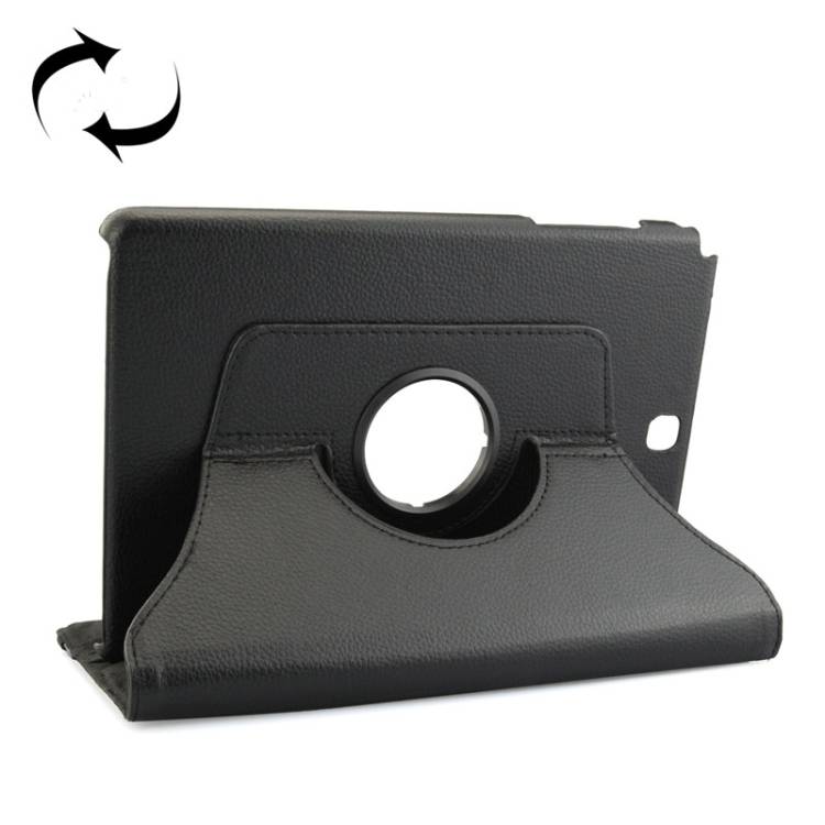 Tablet Tasche für Samsung Galaxy Tab A 9.7 Leder Schutzhülle Case Cover 360° Schwarz