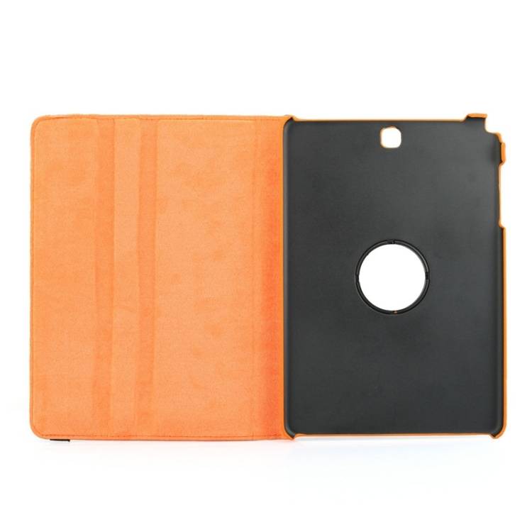 Tablet Tasche für Samsung Galaxy Tab A 9.7 Leder Schutzhülle Case Cover 360° Orange