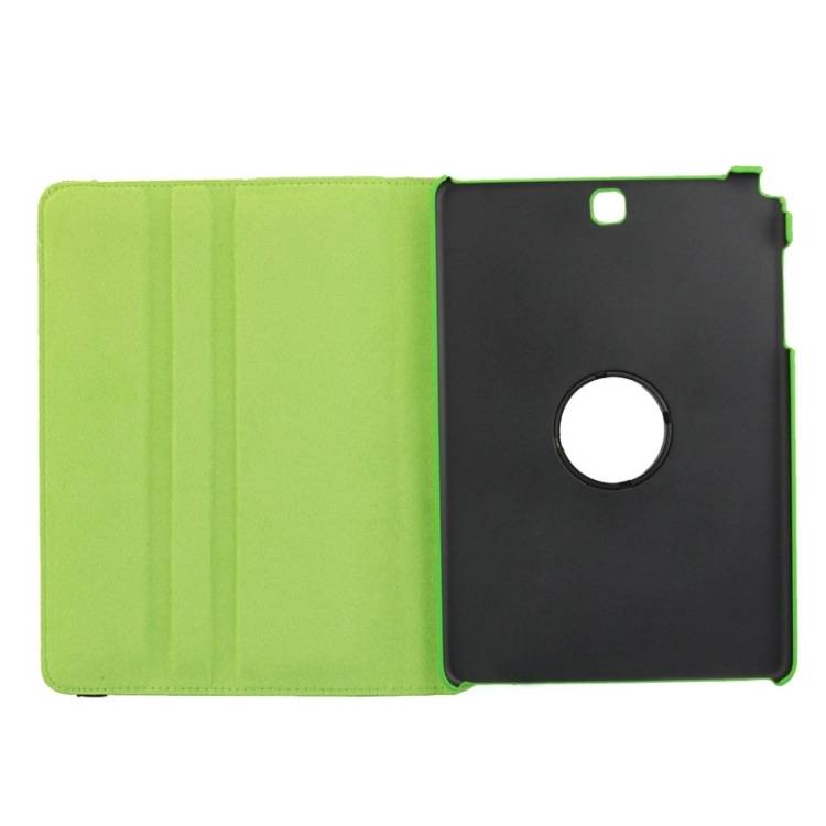 Tablet Tasche für Samsung Galaxy Tab A 9.7 Leder Schutzhülle Case Cover 360° Grün