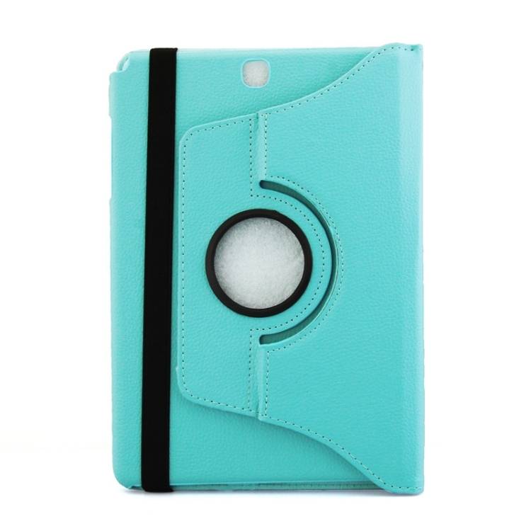 Tablet Tasche für Samsung Galaxy Tab A 9.7 Leder Schutzhülle Case Cover 360° Türkis