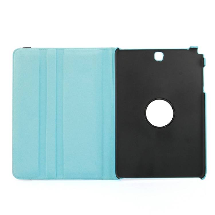 Tablet Tasche für Samsung Galaxy Tab A 9.7 Leder Schutzhülle Case Cover 360° Türkis