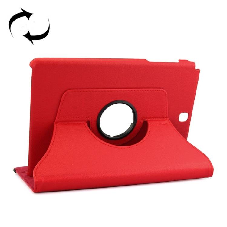 Tablet Tasche für Samsung Galaxy Tab A 9.7 Leder Schutzhülle Case Cover 360° Rot