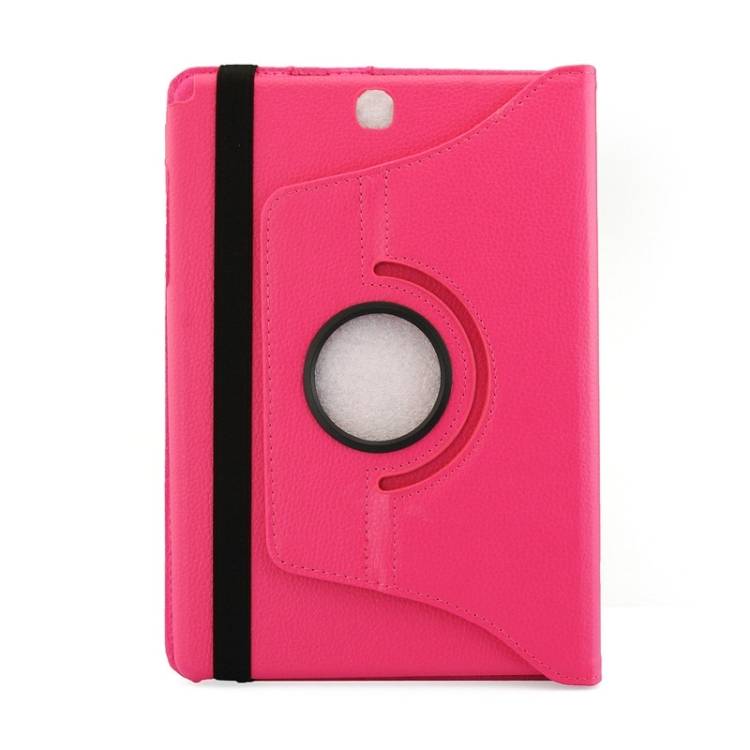 Tablet Tasche für Samsung Galaxy Tab A 9.7 Leder Schutzhülle Case Cover 360° Rose