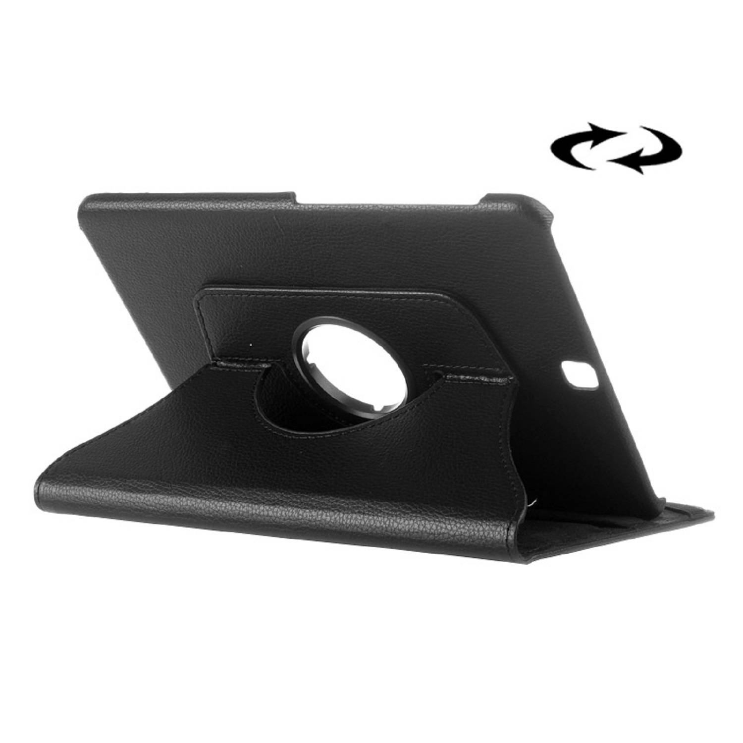 Tablet Tasche für Samsung Galaxy Tab S2 9.7 Leder Schutz Hülle 360° Case Cover Schwarz