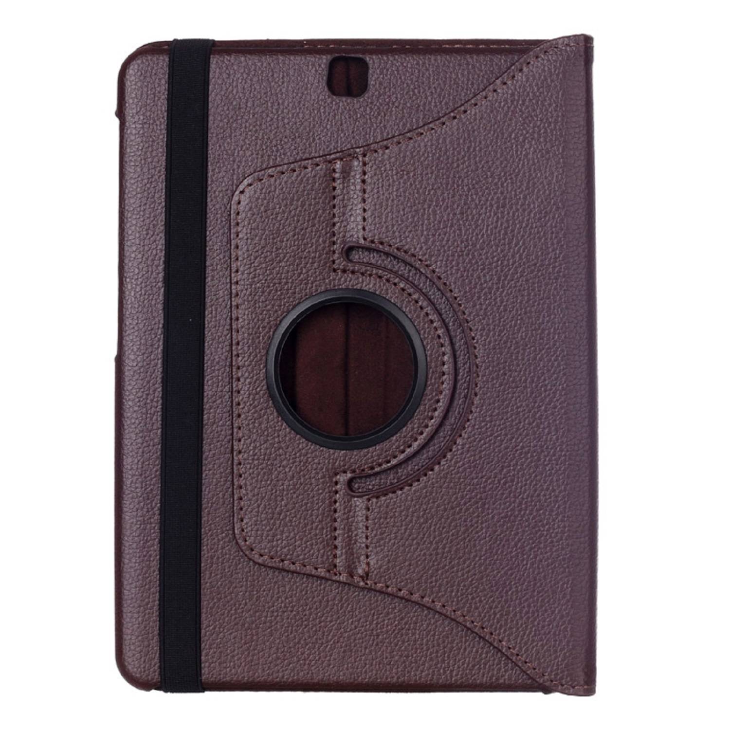 Tablet Tasche für Samsung Galaxy Tab S2 9.7 Leder Schutz Hülle 360° Case Braun