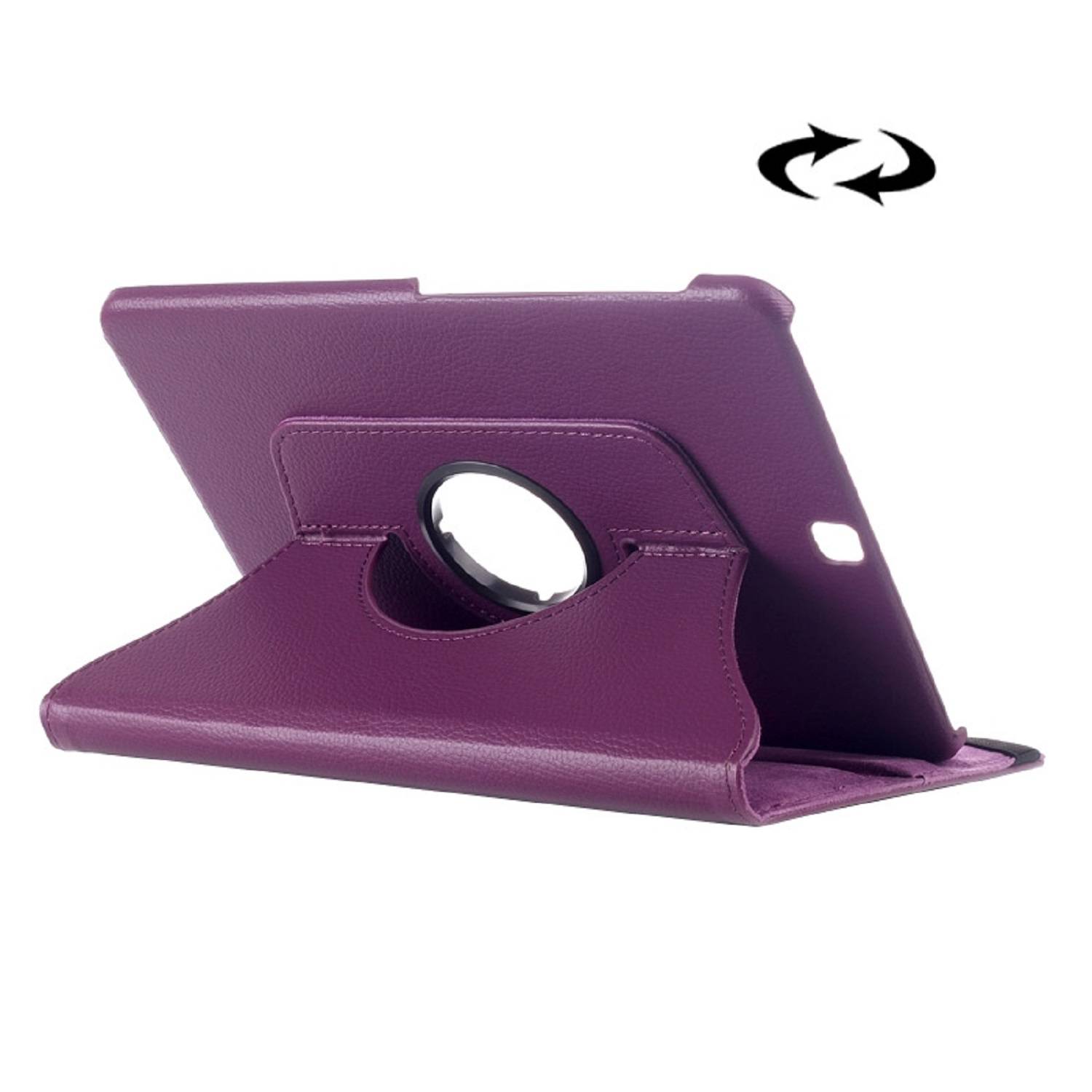 Tablet Tasche für Samsung Galaxy Tab S2 9.7 Leder Schutz Hülle 360° Case Lila
