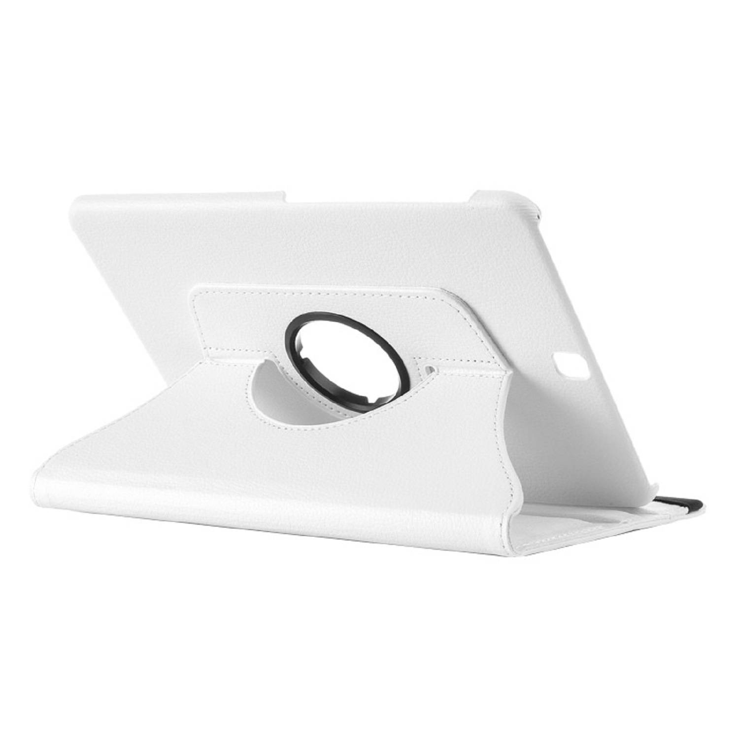Tablet Tasche für Samsung Galaxy Tab S2 9.7 Leder Schutz Hülle 360° Case Weiß