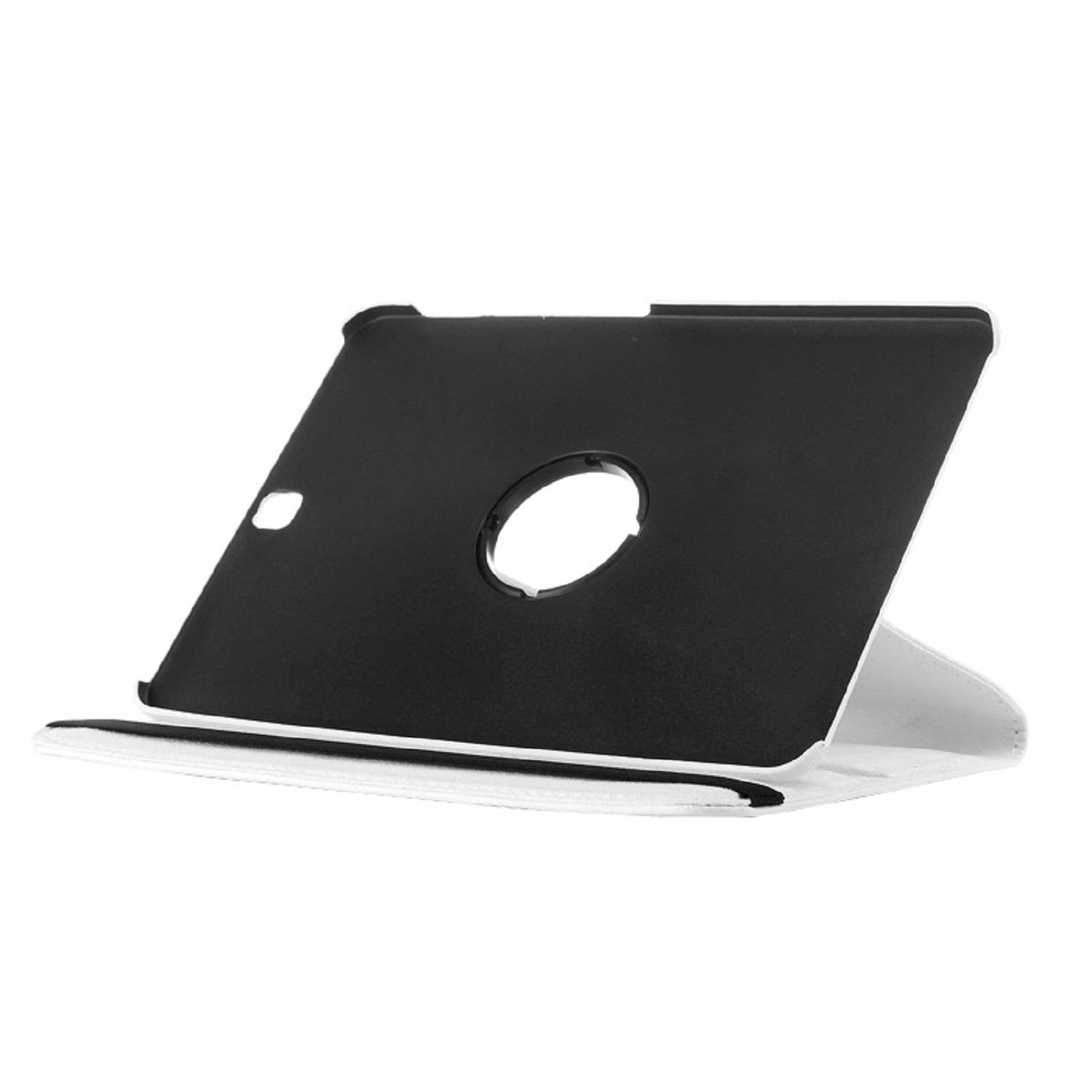 Tablet Tasche für Samsung Galaxy Tab S2 9.7 Leder Schutz Hülle 360° Case Weiß