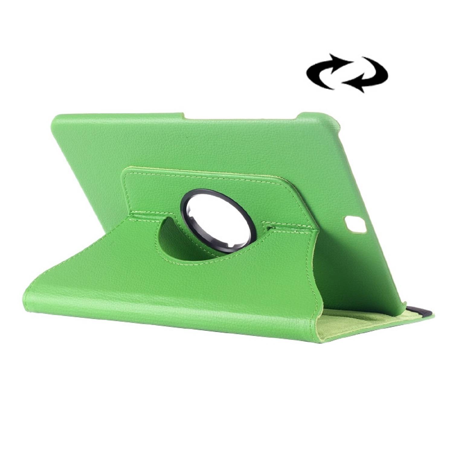 Tablet Tasche für Samsung Galaxy Tab S2 9.7 Leder Schutz Hülle 360° Case Grün