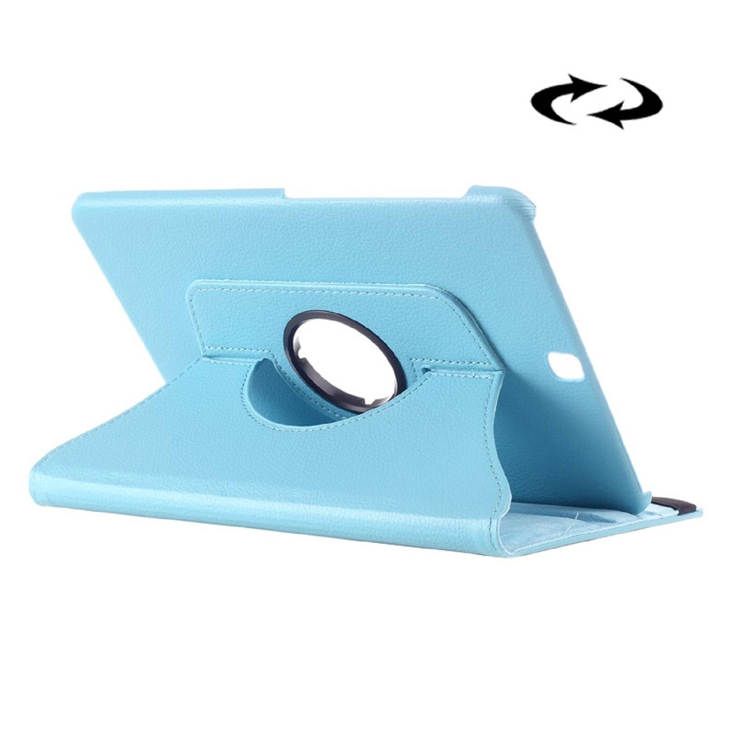 Tablet Tasche für Samsung Galaxy Tab S2 9.7 Leder Schutz Hülle 360° Case Türkis