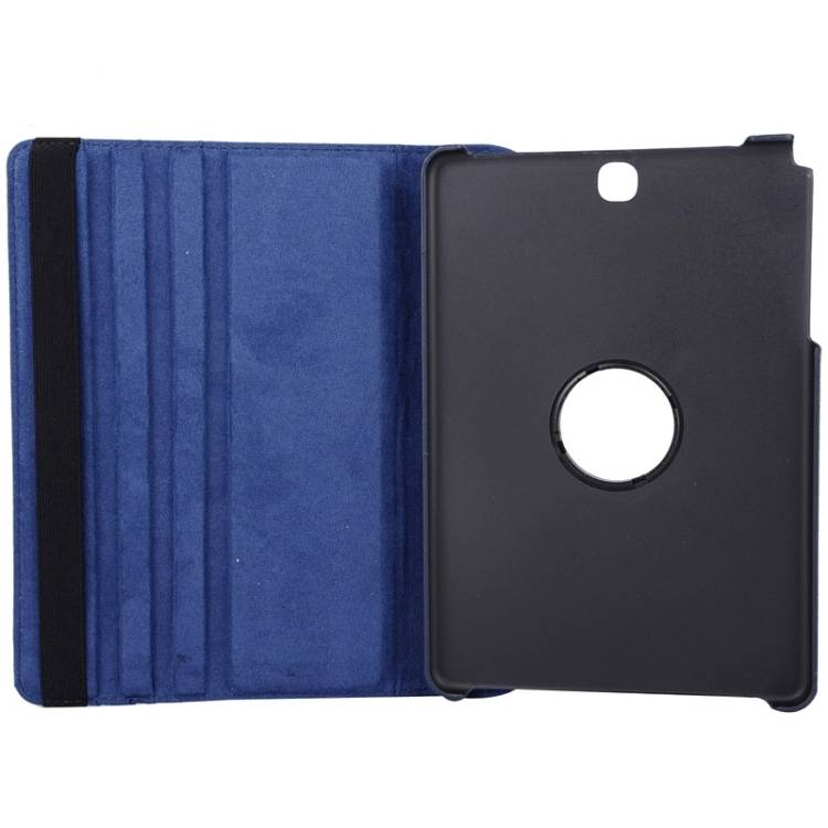 Tablet Tasche für Samsung Galaxy Tab A 9.7 Leder Schutzhülle Case Cover 360° Blau