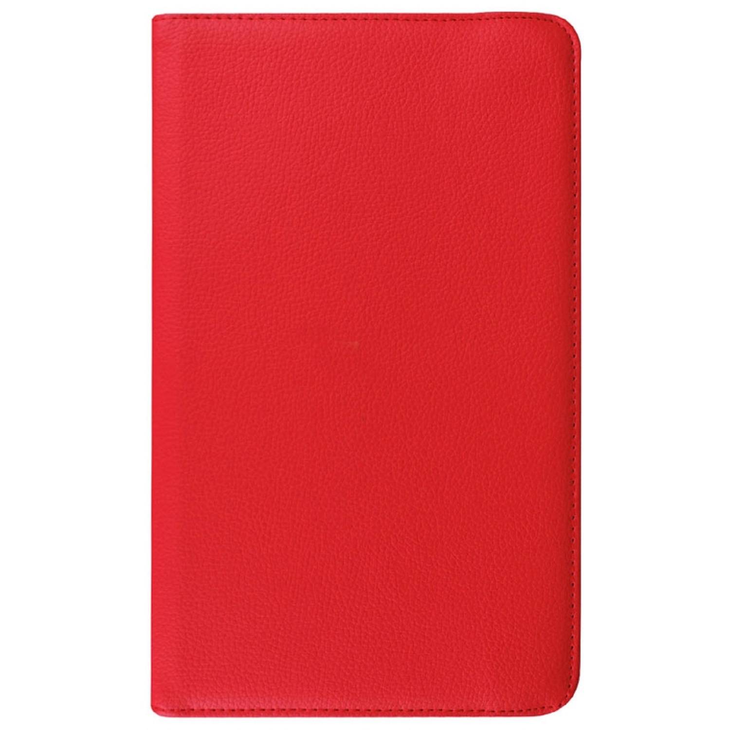 Tablet Tasche für Samsung Galaxy Tab E 9.6 Leder Schutz Hülle 360 ° Case Rot