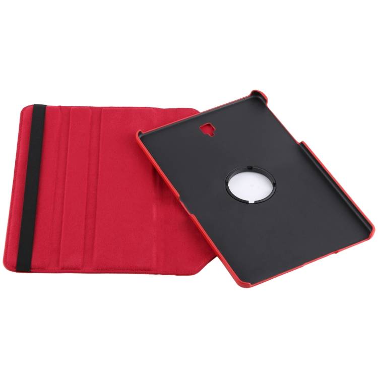 Tablet Tasche für Samsung Galaxy Tab S4 10.5 Leder Schutzhülle 360° Case Cover Rot
