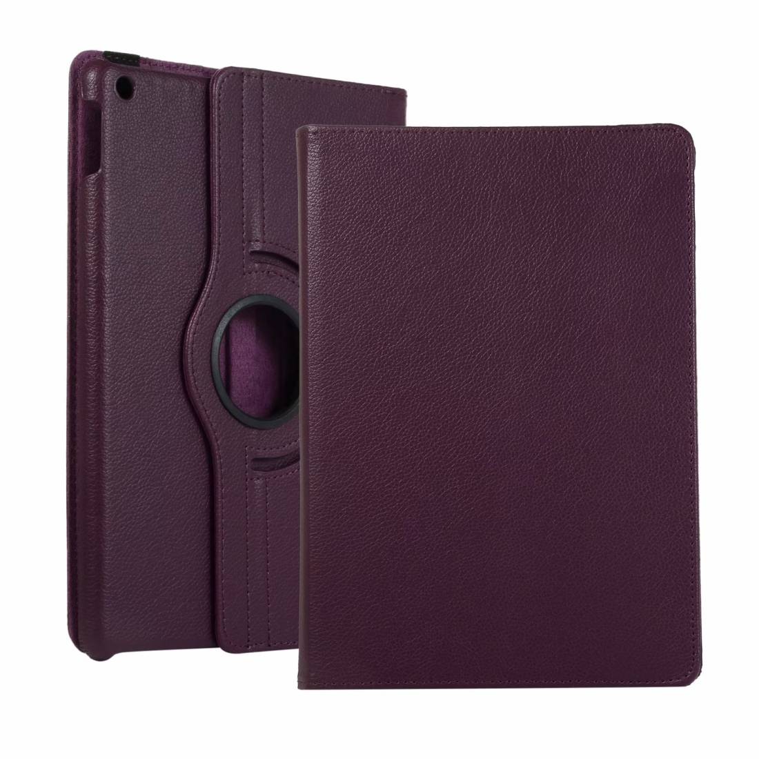 Schutzhülle für iPad Air 3 10.5 Tablet Hülle Schutz Tasche Case Cover Lila 360 Grad drehbar Rotation Bumper