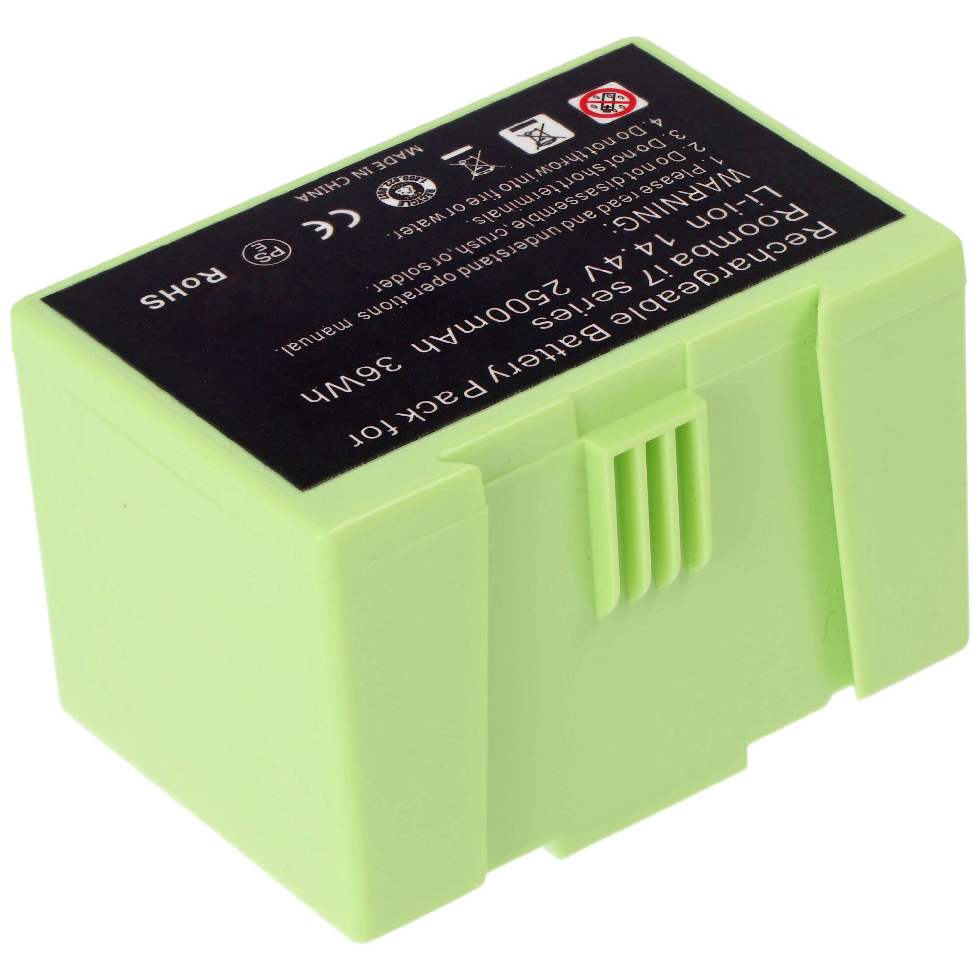 Haushaltsroboter-Akku als Ersatz für iRobot ABL-D2, ABL-D1, 4624864 - 2600mAh 14,4V Li-Ion
