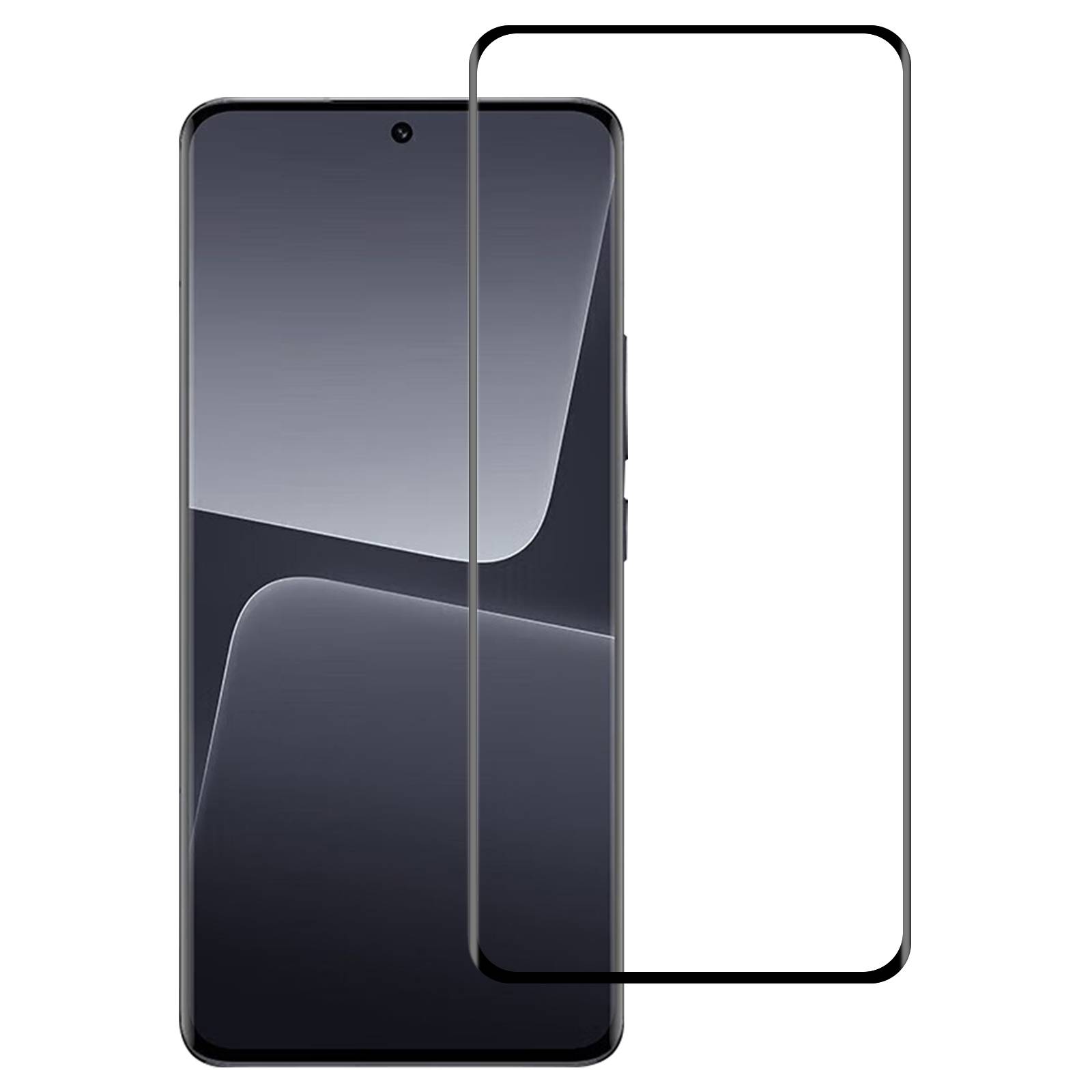 4x 9H Panzerglas für Xiaomi 13T/ 13T Pro FULL COVER 3D KLAR Displayschutz Schutzglas echtes Tempered Glass Schutzfolie Panzerfolie Screen-Protector