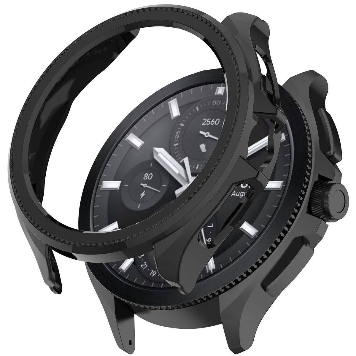 Für Xiaomi Watch 2 Pro Hochwertiges Schutz PC Watch Case Gehäuse Black