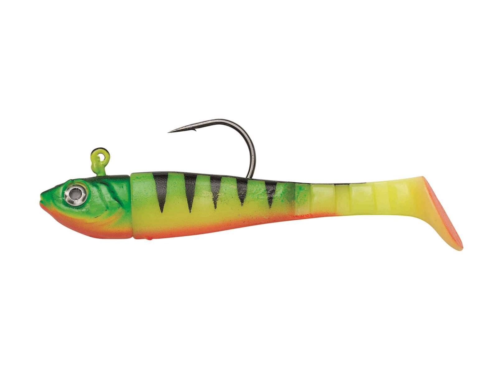Kinetic Meeres Shad Bunnie Sea Paddletail Shad 60g Fire Tiger