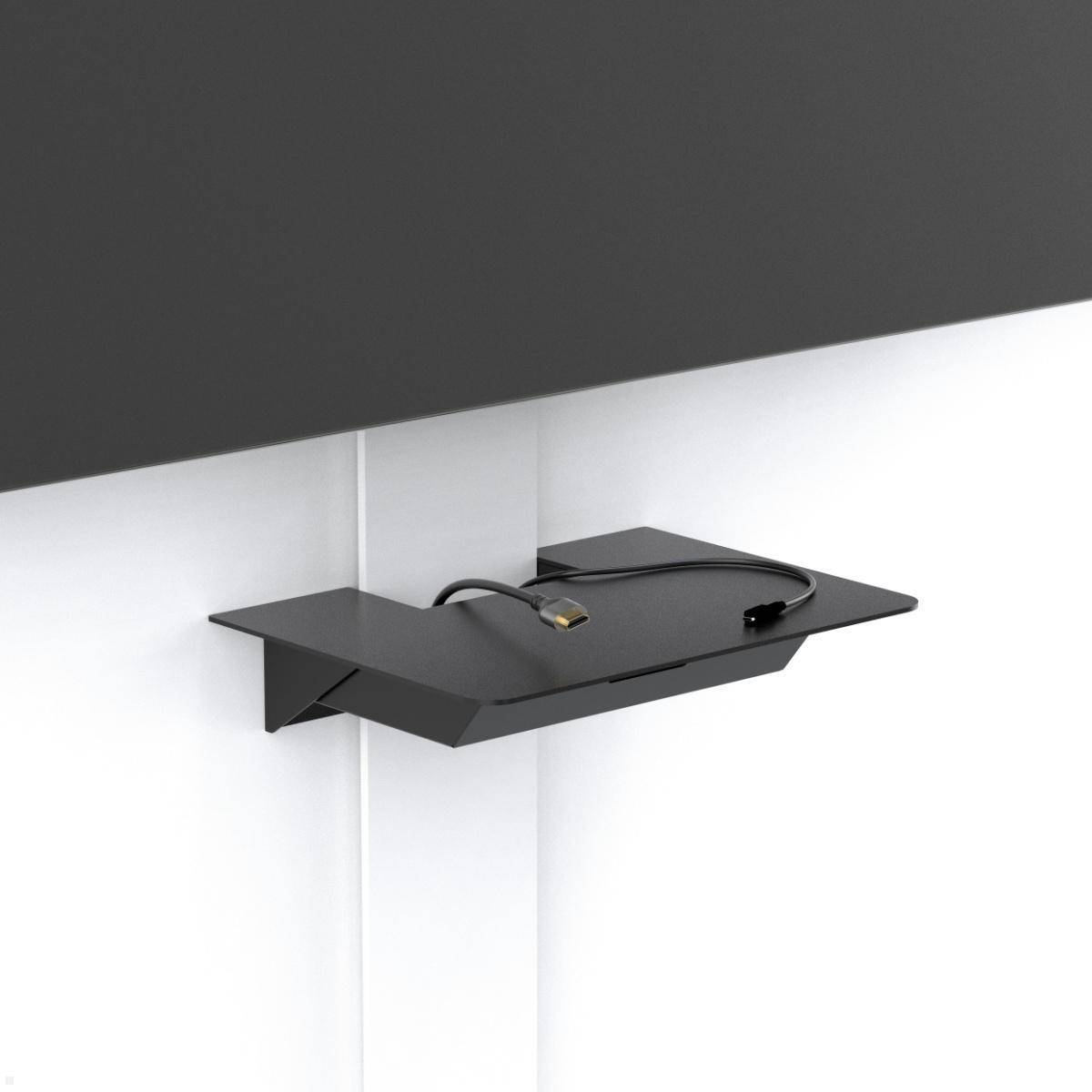 Erard FLAK 800+ Kabelkanal mit Ablage für Dockingstation, weiß / schwarz