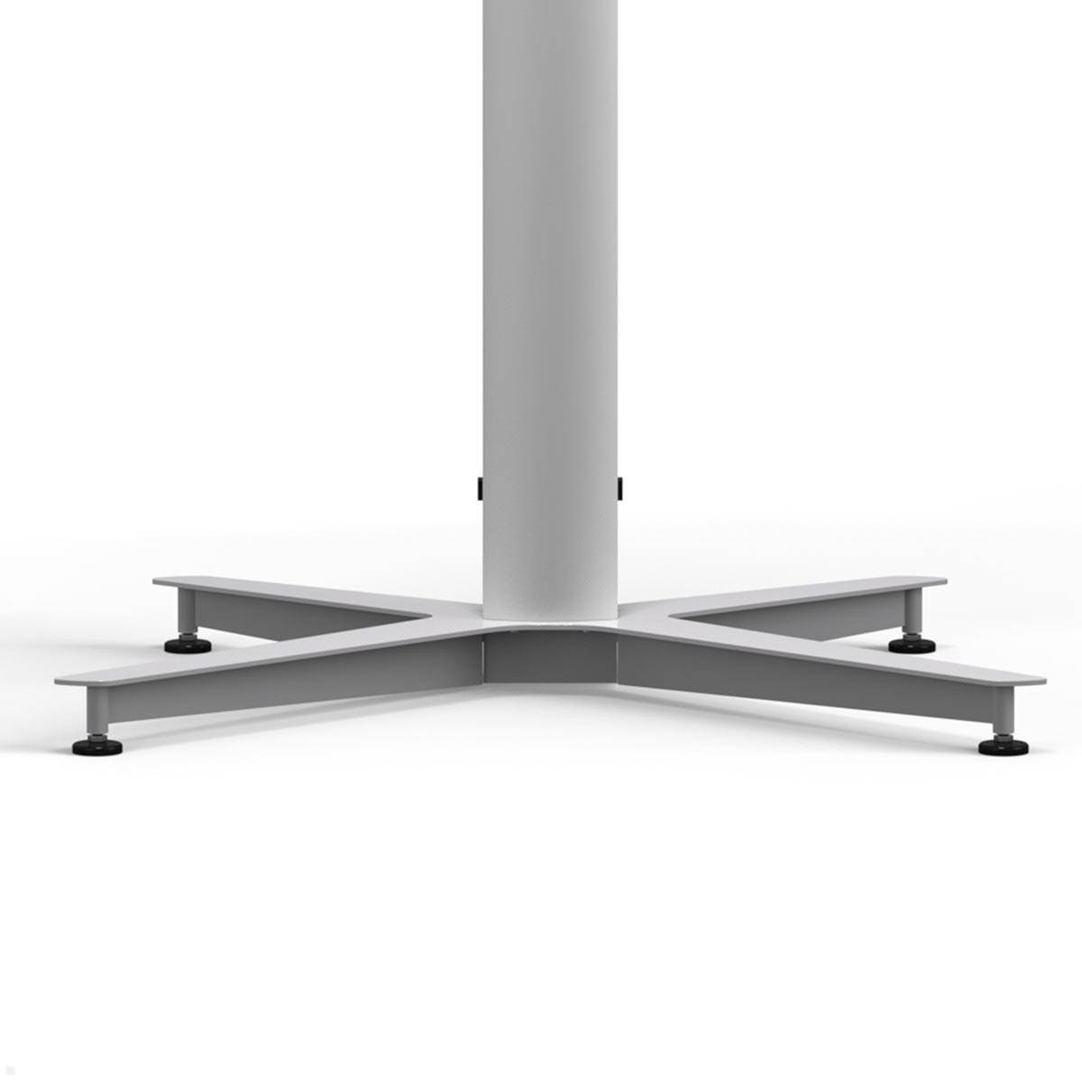 SMS Icon FH T 1450 C Monitorständer mit VESA Adapter bis 400x400 mm, silber