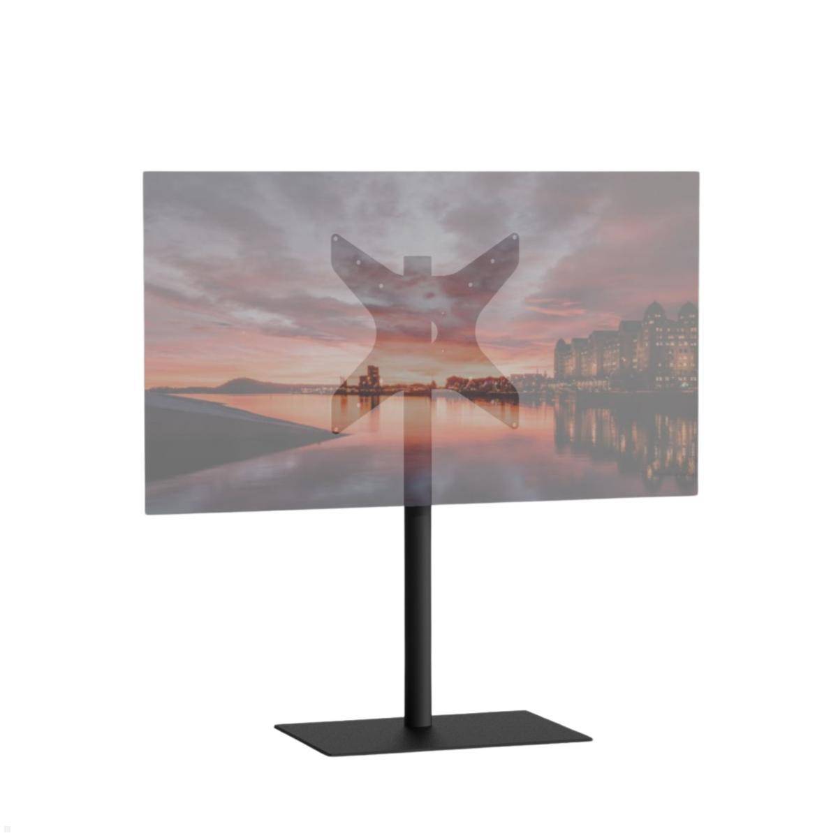 Cavus SQUARE100B44 TV Standfuß rechteckig 32 - 65 Zoll, Säule 100 cm, schwarz