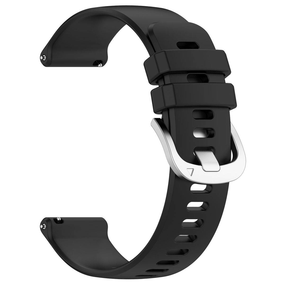 Für Huawei Watch GT 4 46mm Design Liquid Silikon Watch Armband Schwarz