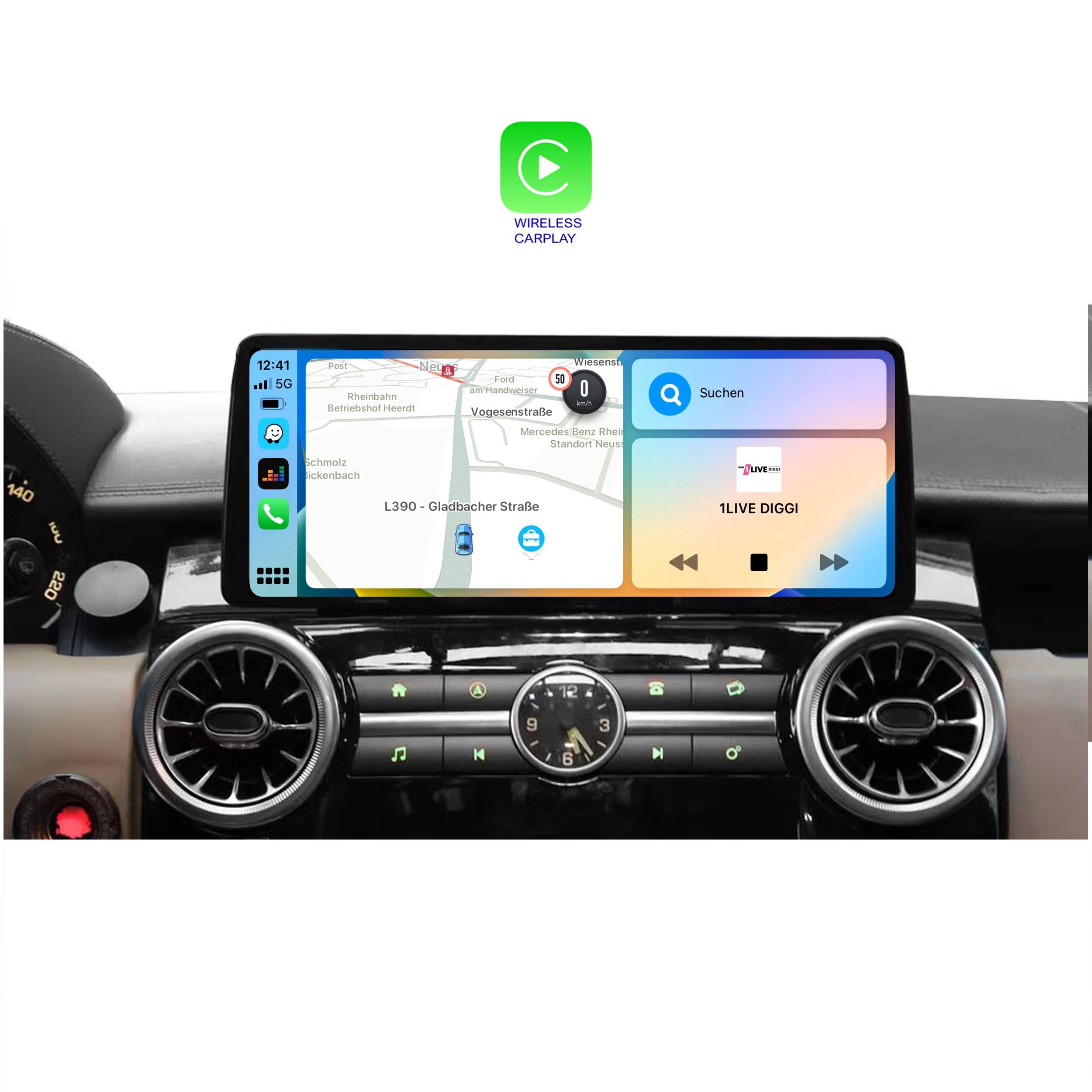 Für Land Rover Discovery 4 BOSCH 12,3" Touchscreen Android GPS Navi CarPlay