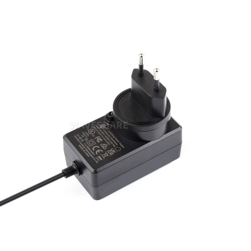 WaveShare 12V/2A Power Supply 5.5x2.1mm DC Jack Output
