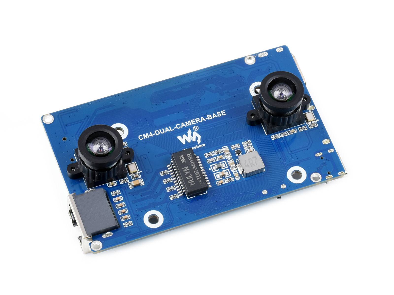 WaveShare Binocular Camera Base Board for Raspberry Pi Compute Module 4